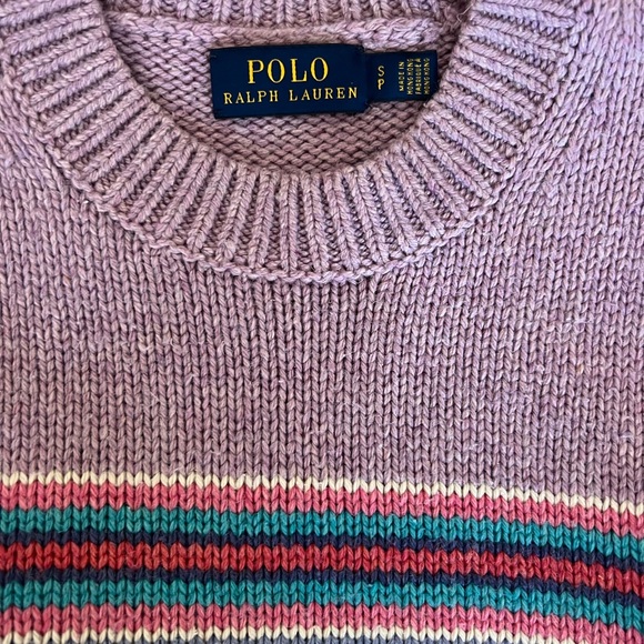 PUFF-SLEEVE POLO SWEATER - Picture 8 of 8